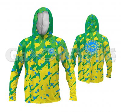 Mahi Fishing Hooded Shirts