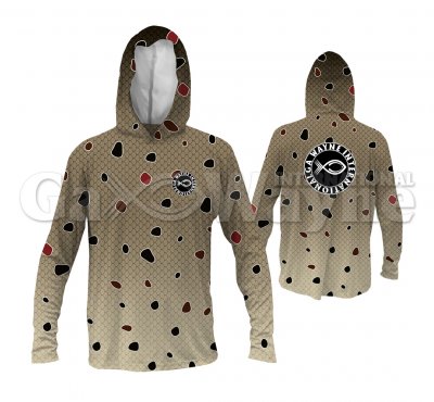 Trout Fishing Hooded Shirts