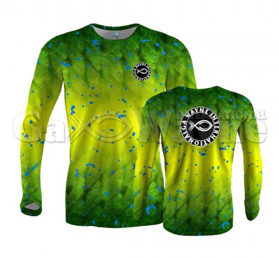 Mahi Camouflage Fishing Performance Shirts