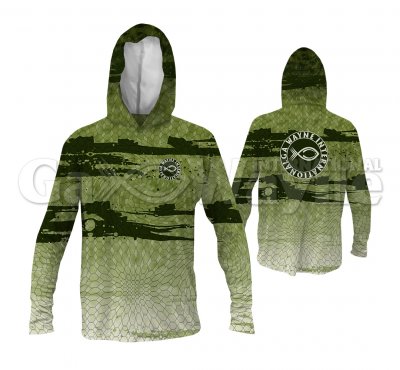 Bass Fishing Hooded Shirts