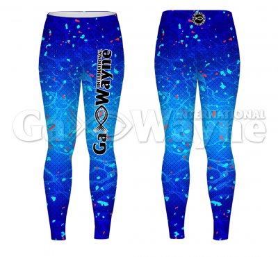 Blue Scales Custom Fishing Legging