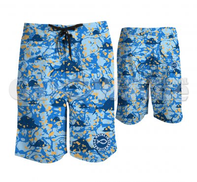 Sailfish Camo Fishing Board Shorts