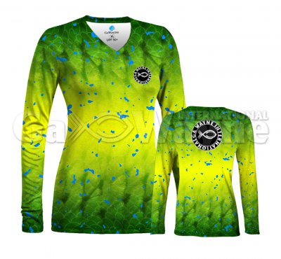 Mahi Mahi Fishing Women Shirts