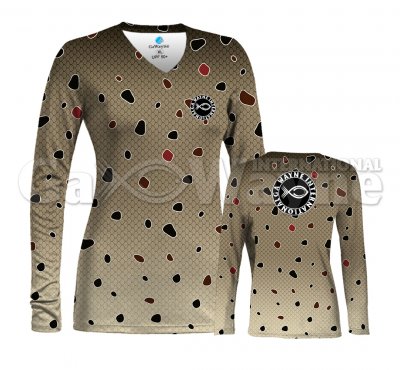 Trout Fishing Women Shirts