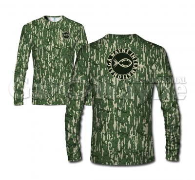 Kids Jungle Camo Fishing Shirts