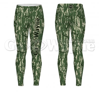 Jungle Camo Fishing Legging