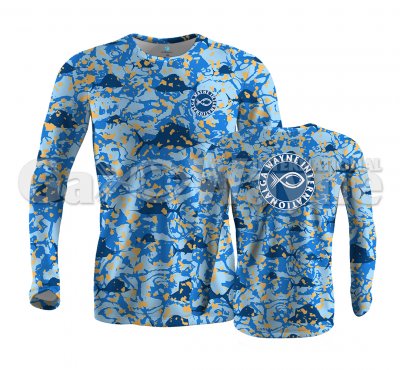 Sailfish Camouflage Fishing Shirt