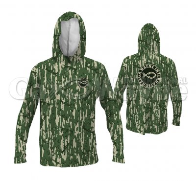 Jungle Camo Fishing Hooded Shirts