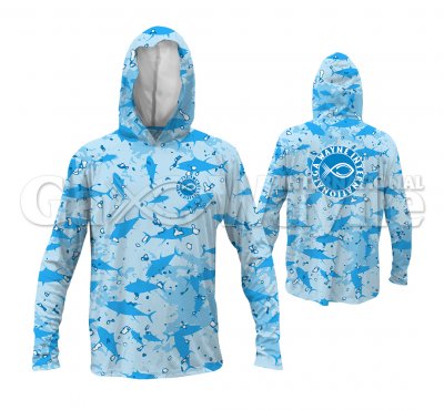 Tuna Fishing Hooded Shirts