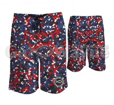 American Flag Fishing Board Shorts